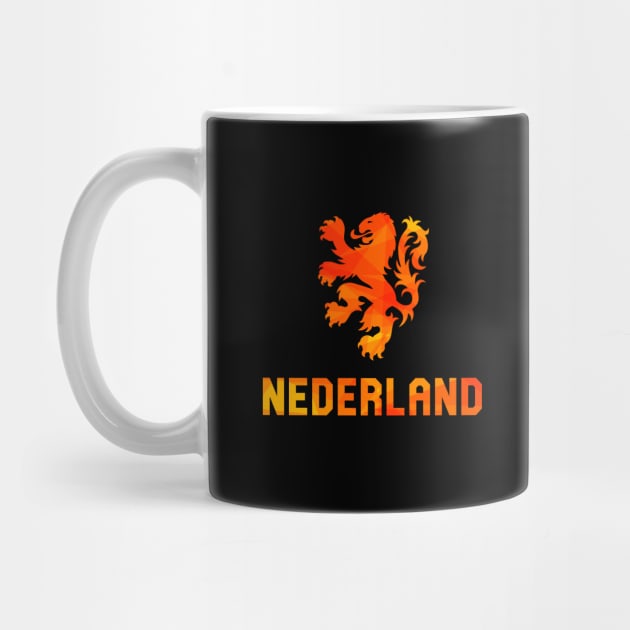 Nederland Geometry Oranje by VRedBaller